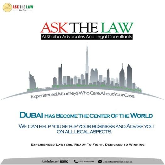 Law Firms in Dubai - Lawyers in Dubai - ASK THE LAW 