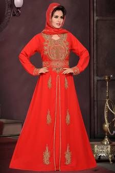 Order Designer Red Kaftan Dresses at Amazing Prices