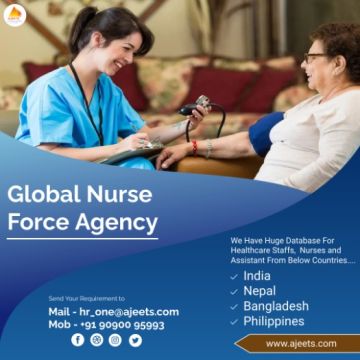 Global Nurse Force Agency in India, Philippines, Bangladesh