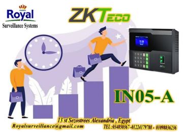 اجهزة الحضور والانصراف ماركة ZKTeco موديل IN05-A  