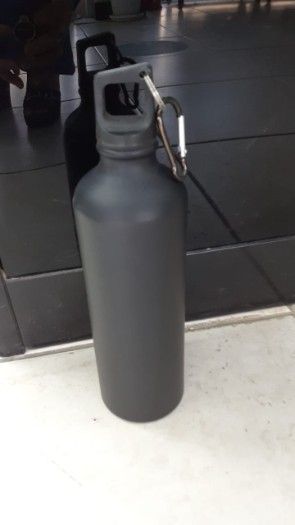 Promotional Black Sport Water Bottles 
