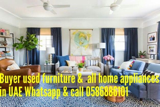 Buyer used furnitures in UAE 0586886101