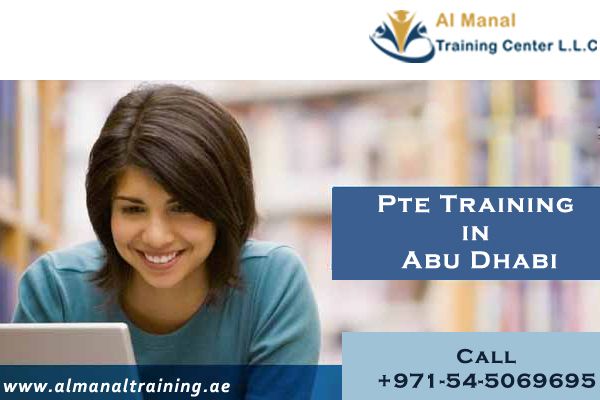 PTE test preparation training in Abu Dhabi