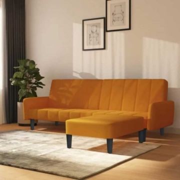 FSH 2 seater sofa with footstool