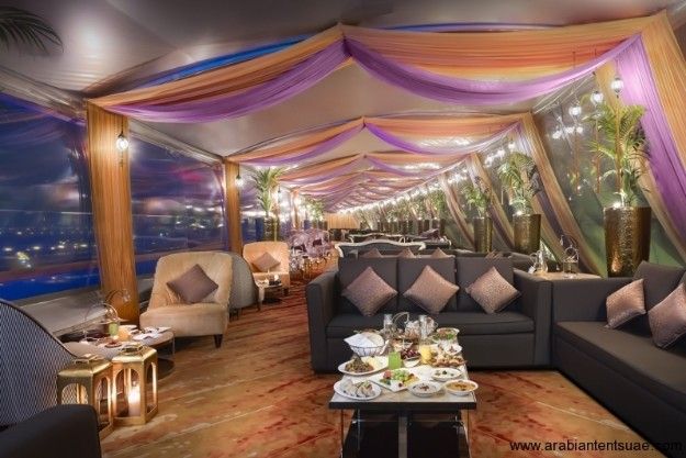 Wedding tent rental service is available across UAE-ARABIAN TENTS