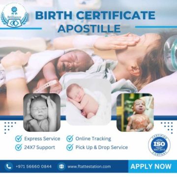 Affordable Birth Certificate Apostille Services in Dubai Online