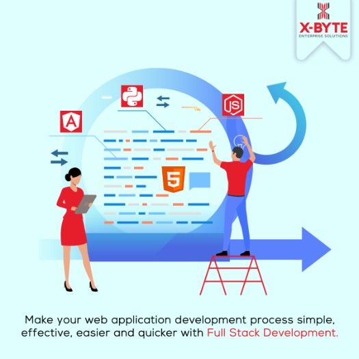 Top Rated Full Stack Web Development Service Provider in USA | X-Byte 