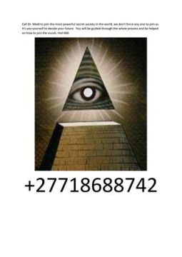 how to join illuminati in South Africa 7718688742