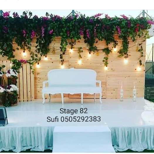 Wedding stage decoration at good prices