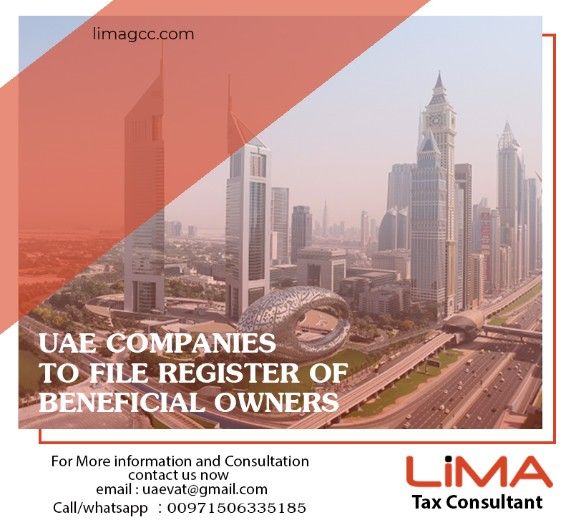 U.A.E. COMAPNT TO FILE REGISTER BENIFICIAL OWNER 3000AED - 5000AED