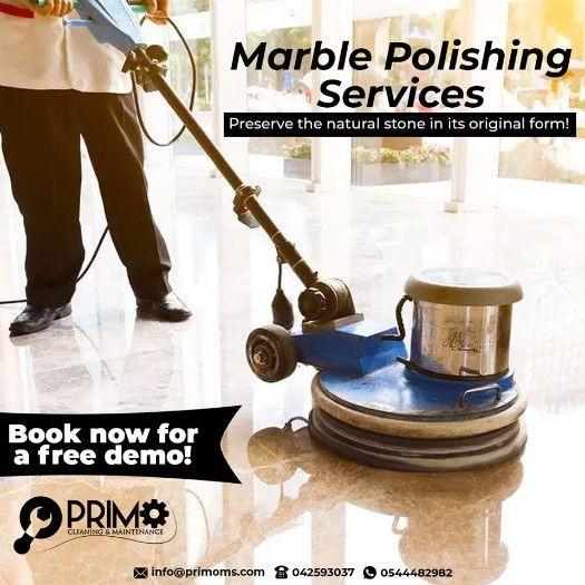 Marble Polishing Services in Dubai | Marble Cleaning Services | Primo