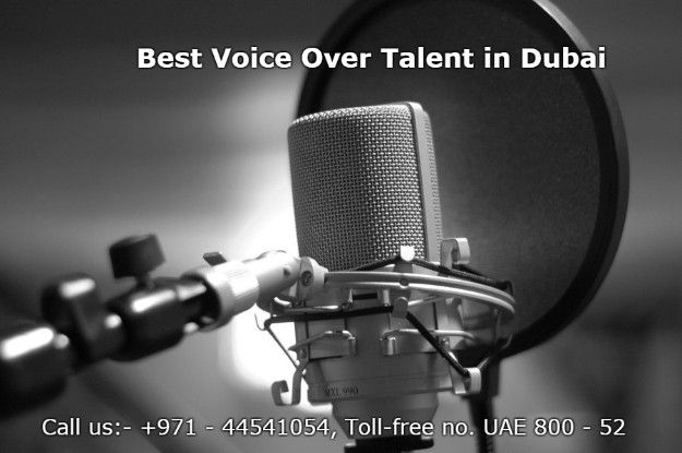 Best Voice Over Talent in Dubai