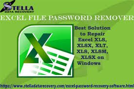 Recover lost excel file password 