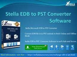 EDB to PST converter