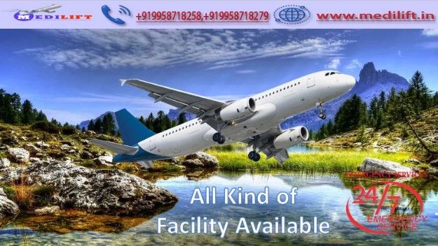 Book Medilift Very Low Fare Air Ambulance from Patna to Delhi