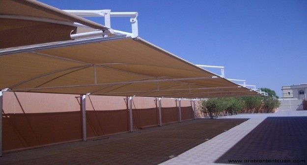 Car Park Shades & Tensile Fabric Shades Supply and Installation in UAE