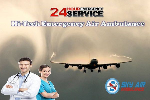 Get the Advantage of Emergency Air Ambulance Service in Raipur