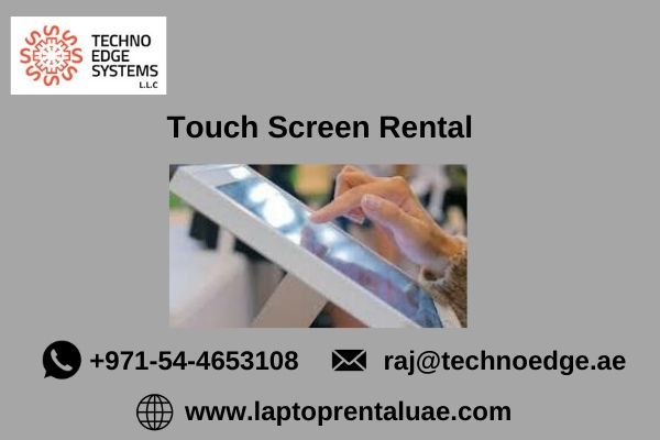 Engage Audiences with Touch Screen Rental