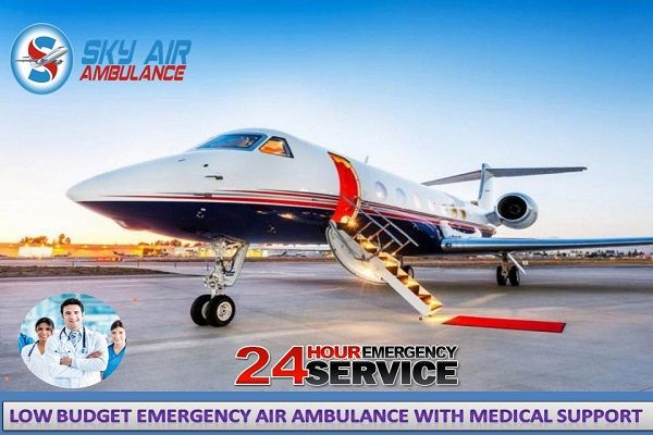 Advanced Emergency Air Ambulance Service in Bilaspur at a Minimum Rate