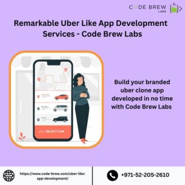 Make Uber Like App With Latest Features | Code Brew Labs
