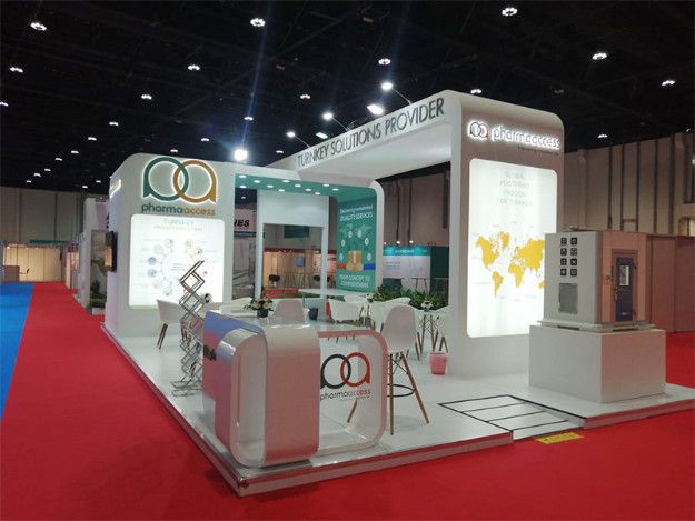 Exhibition stand design builder and trade show booth contractor Dubai