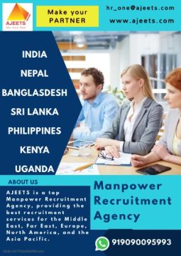 Manpower Recruitment Agency in India, Nepal, Bangladesh