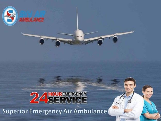 Hire Superlative ICU Air Ambulance Service in Varanasi