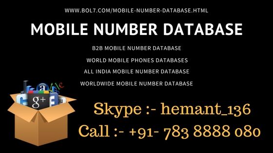 Mobile Number Database In UAE