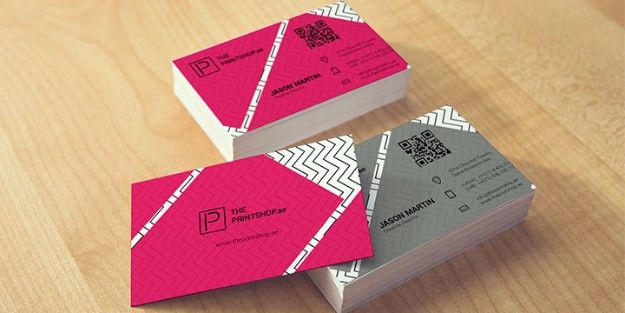 die-cut business cards printing  services in UAE