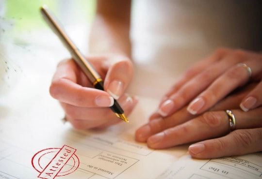Marriage Certificate Attestation [Complete Procedure]