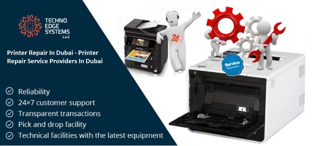 Printer Repair Dubai UAE - Plotter Repair &amp; Maintenance - Techno Edge.