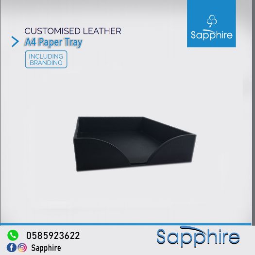 Sapphire leather work