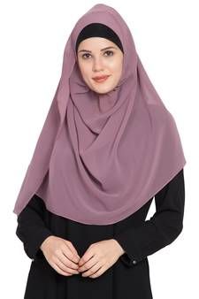 Checkout Pink Hijab Patterns with latest styles from Mirraw