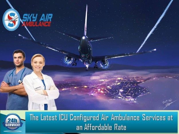 Avail Extremely Advanced ICU Air Ambulance Service in Darbhanga