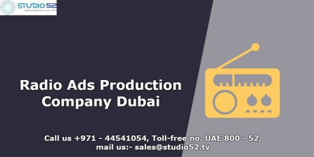 Radio Ads Production Company in Dubai