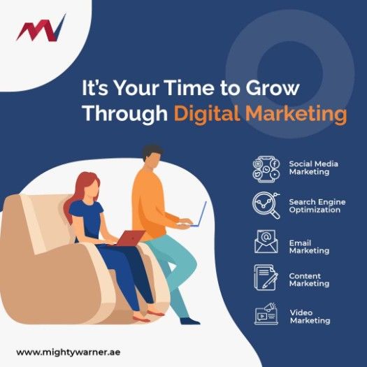 Vibrant and Dynamic Digital Marketing Agency-Mighty Warner