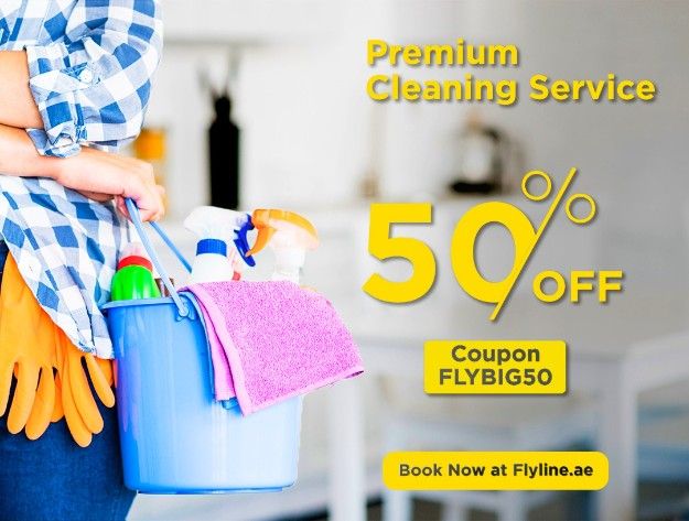 2 Hours Maid for only Aed 35 Book Now flyline.ae