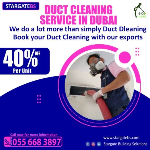 AC Duct Cleaning and Disintion dubai-StargateBS