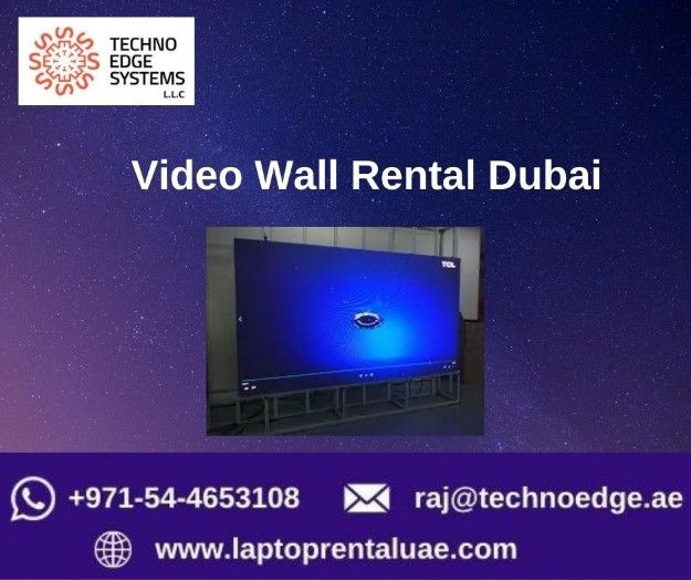 How to Video Wall Rental is Helpful in Dubai?