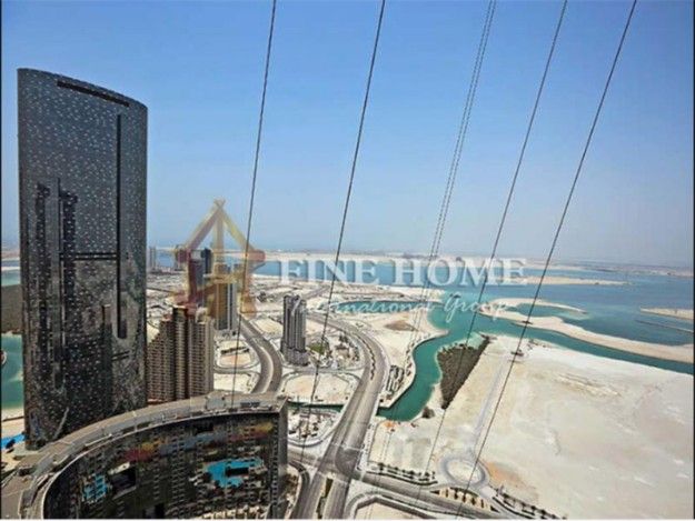 Live in a Modern Design Unit with a Nice View in Al Reem Island
