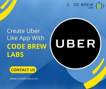 Are You Planning To Create Uber Like App? Contact Code Brew Labs