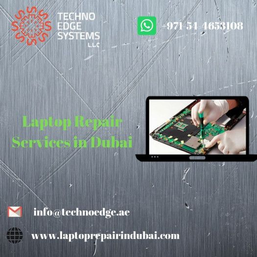 Laptop Repair Services in Dubai - Techno Edge Systems- 042513636. 