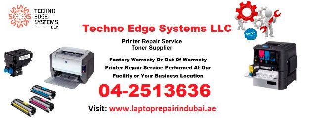 Printer Repair in Dubai Bur Dubai, UAE, - Techno edge - 042513636.