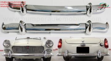 MG Midget MK1 MK2 bumpers (1961–1966) by stainless steel