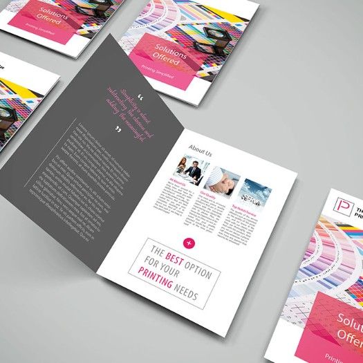 brochures printing services in UAE