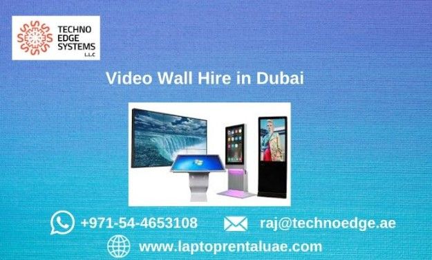 How to Hire a Video Wall Rental for your Business?