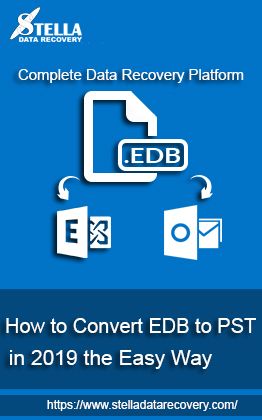 How to Convert EDB to PST in 2019 the Easy Way
