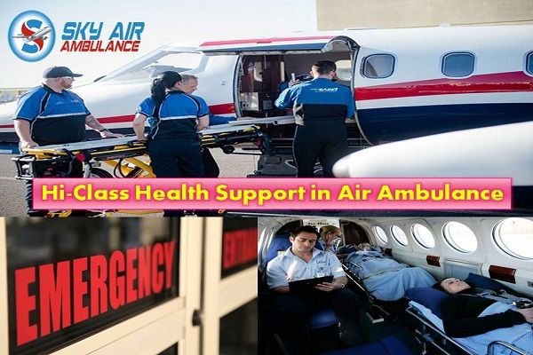 Utilize Air Ambulance Service in Dibrugarh with Best Health Support