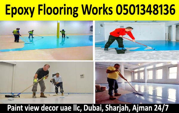 Industrial Warehouse Floor Epoxy Contractor Dubai Sharjah