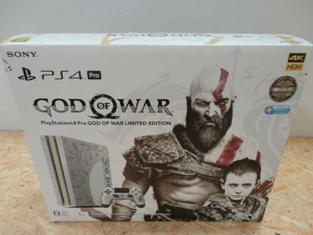 NEW Sony PlayStation 4 Pro God Of War 1TB With Wireless Controller